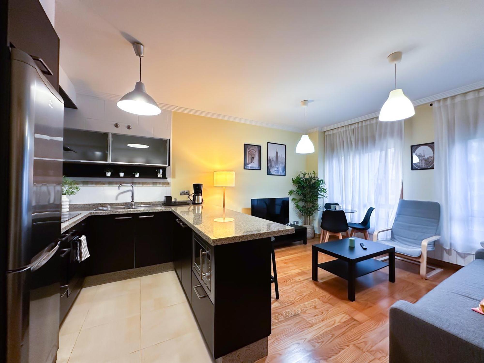 Apartamento Con Garaje, Centrico Y Luminoso Понтеведра Экстерьер фото