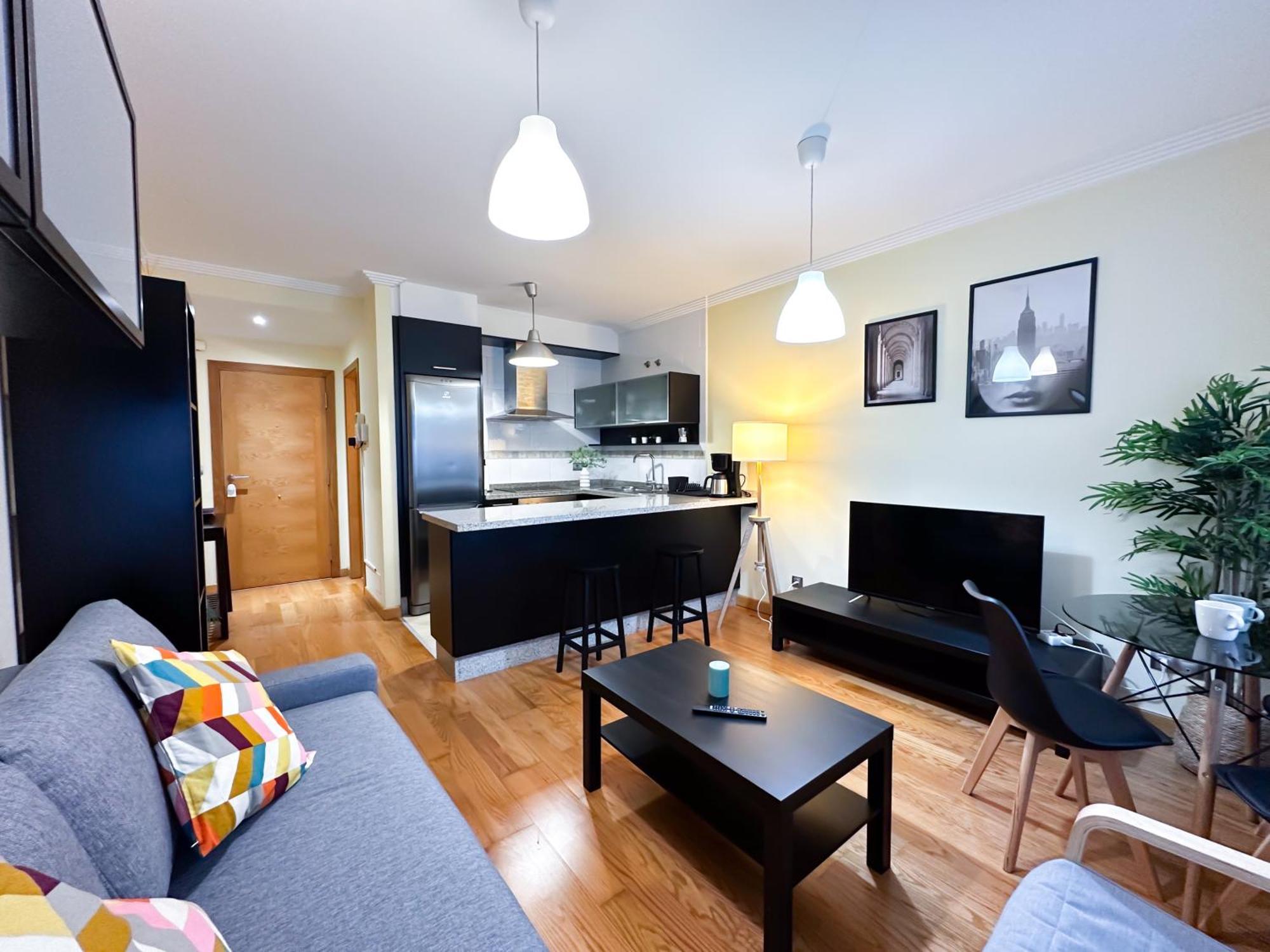 Apartamento Con Garaje, Centrico Y Luminoso Понтеведра Экстерьер фото